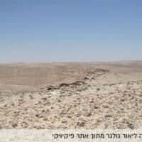 נחל קינה ומדבר ערד